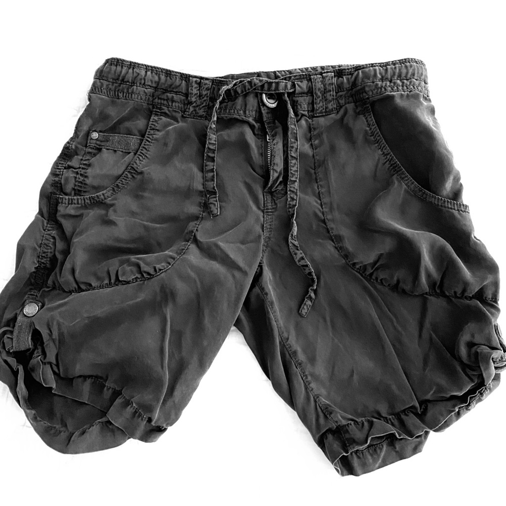 Sanctuary Tencel Cargo shorts black